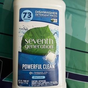 Dishwasher detergent packs new